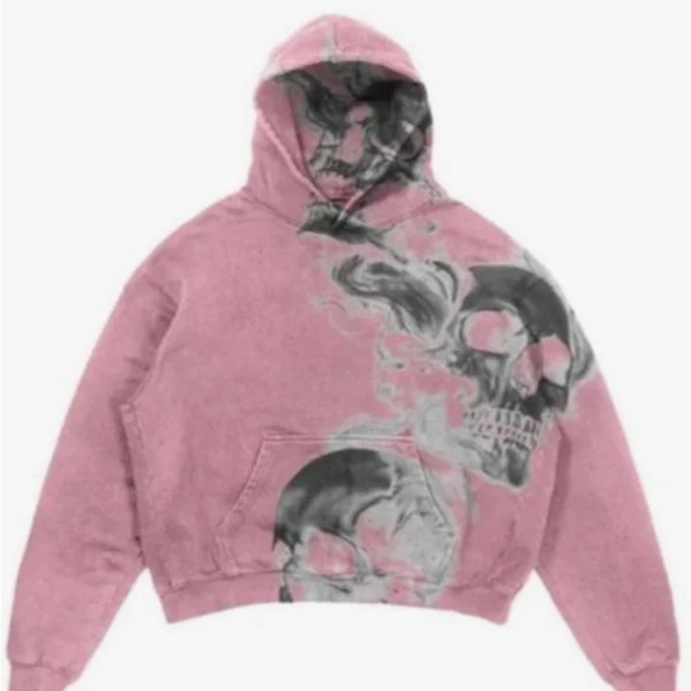 Gateway Luxury Smoky Skull Hoodie